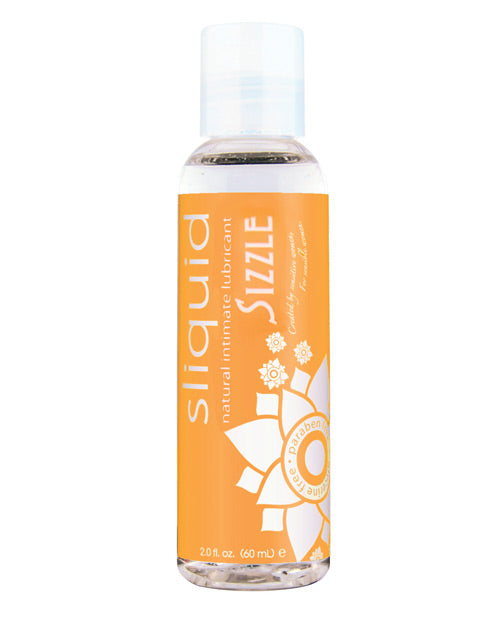 Sliquid Naturals Sizzle Lubricant - 2 oz by Sliquid LLC