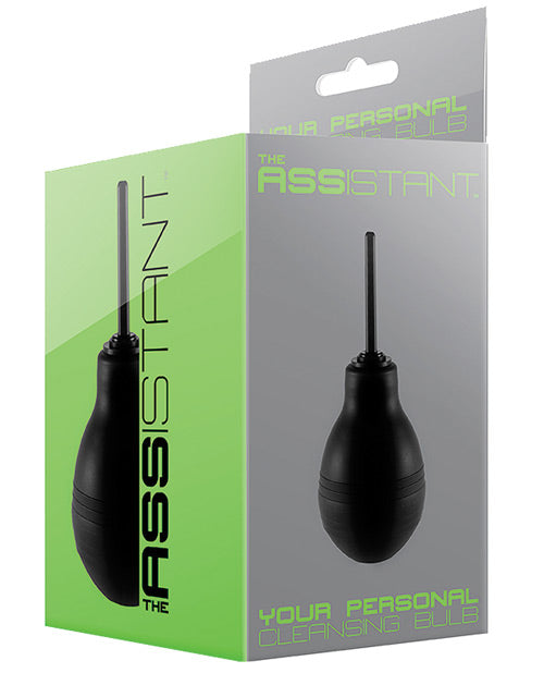 Rinservice Ass-Istant Personal Cleaning Bulb - Black by Si Novelties