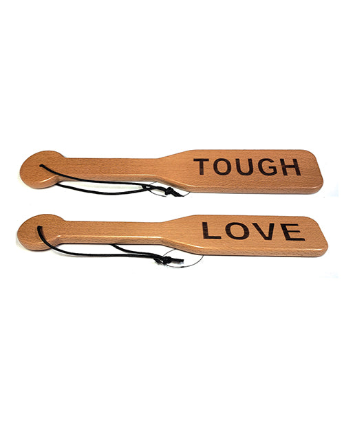 Spartacus Zelkova Wood Paddle - 32 cm Tough Love by Spartacus