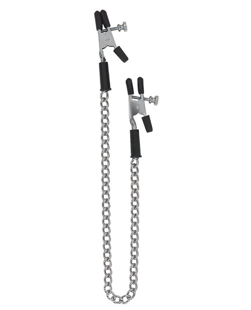 Spartacus Adjustable Alligator Nipple Clamps w/Link Chain by Spartacus