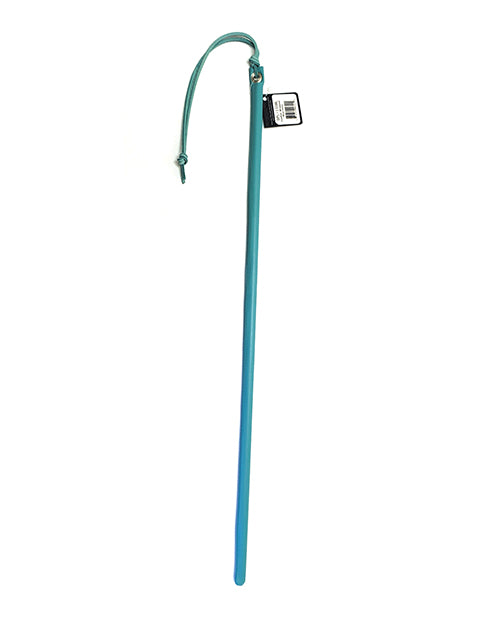 Spartacus 24" Leather Wrapped Cane - Baby Blue by Spartacus