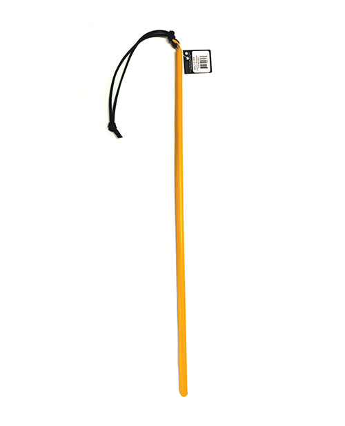 Spartacus 24" Leather Wrapped Cane - Yellow by Spartacus