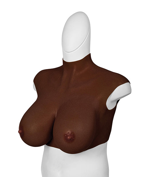 XX-DREAMTOYS Ultra Realistic H Cup Breast Form Extra Large - Black by St Rubber Gmbh