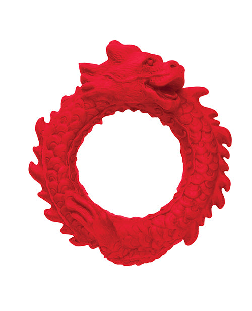 Creature Cocks Rise of the Dragon Silicone Cock Ring - Red by Xr LLC