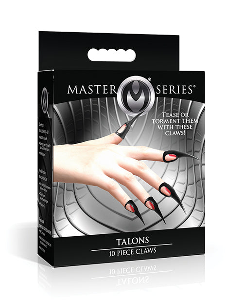 Master Series Talons Sensation Play Rings - 10 pc Set, Black by Xr LLC