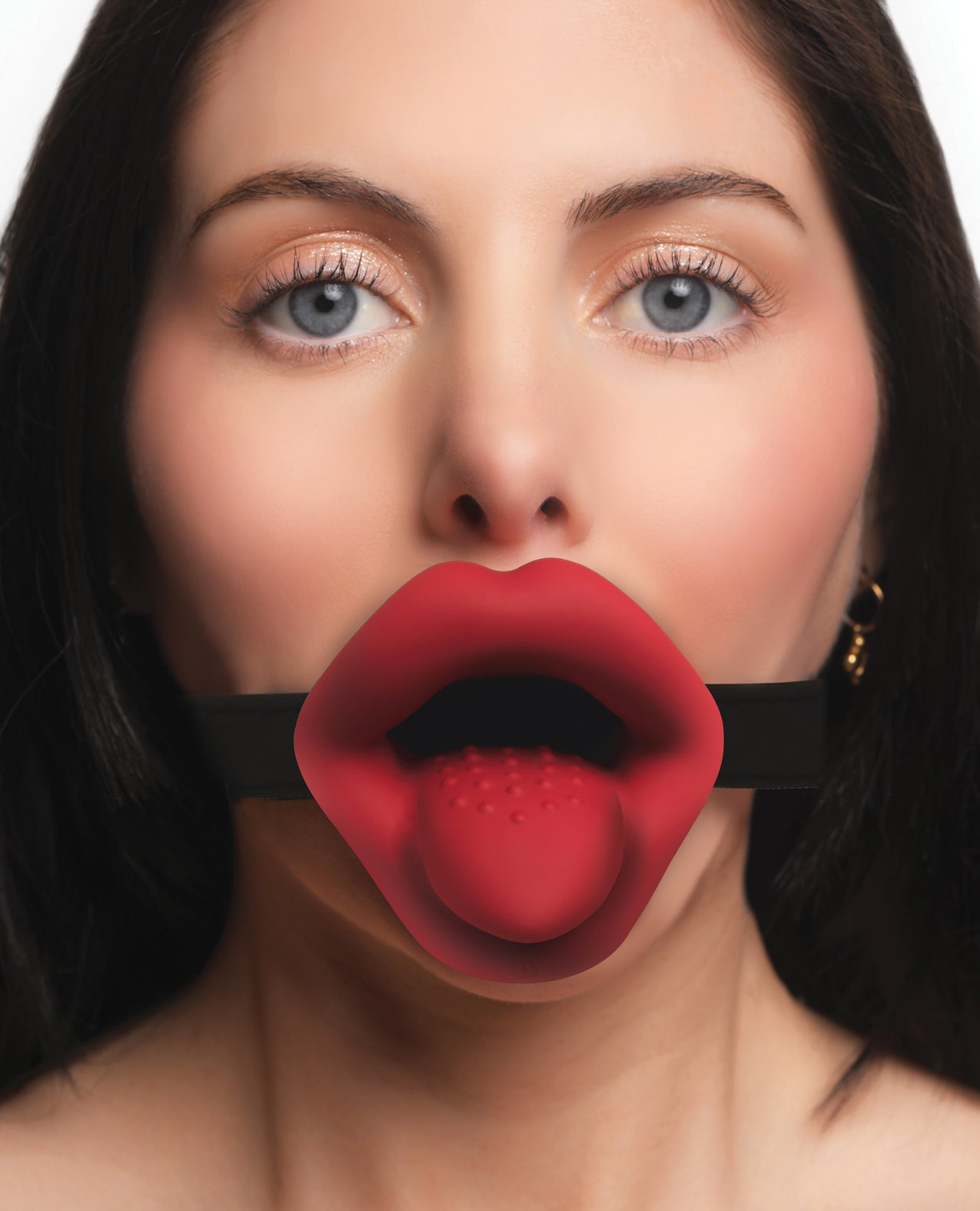 Master Series Vibrating Sissy Mouth Gag - Red by Xr LLC