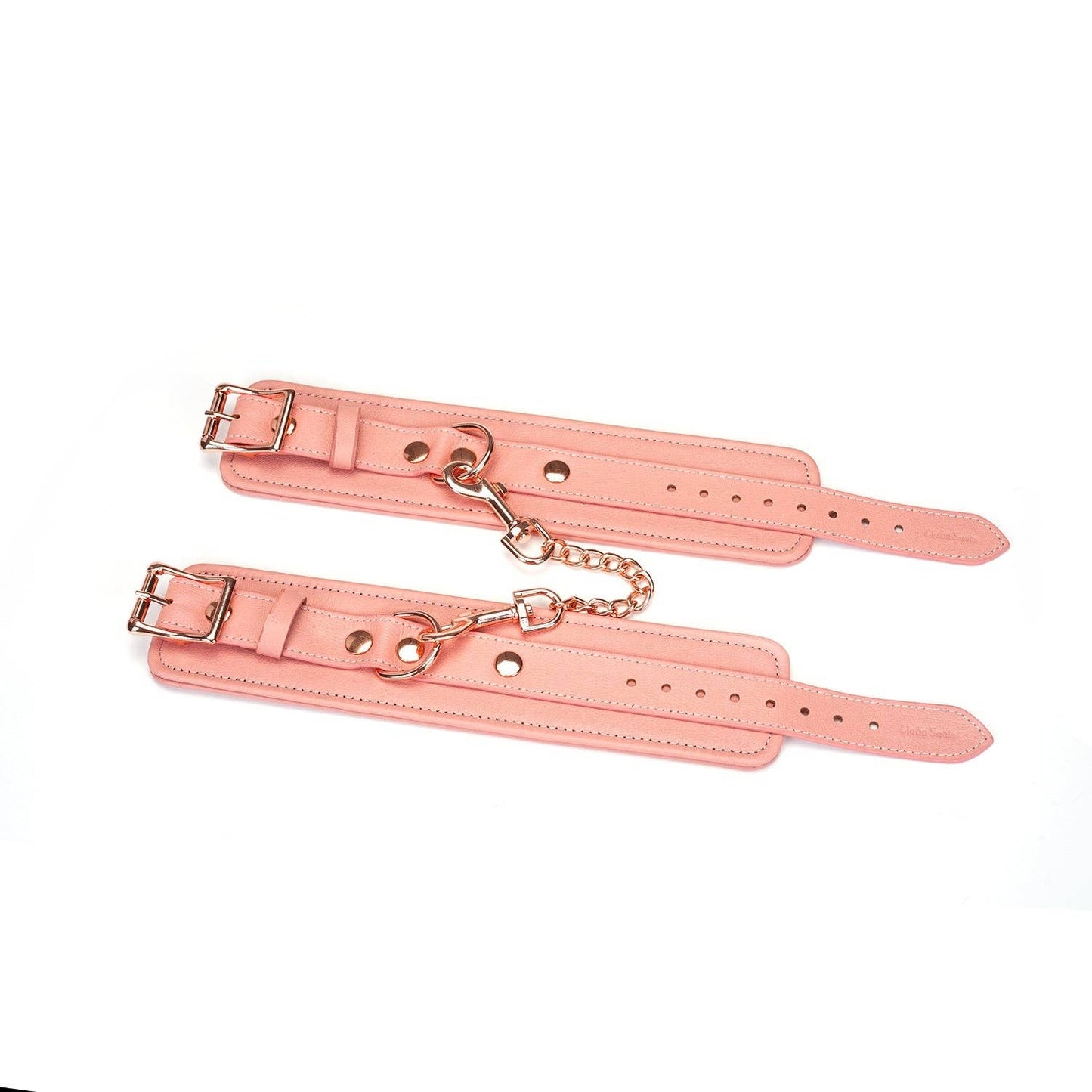 Liebe Seele- Pink Dream Leather Wrist Cuffs