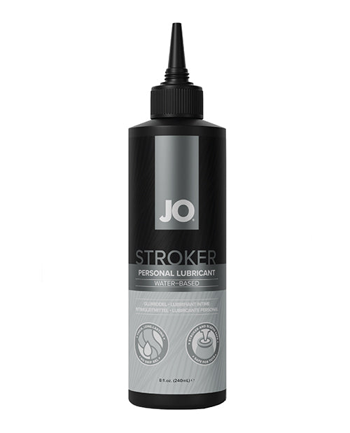 JO Stroker Waterbased Lubricant - 8 oz Bottle