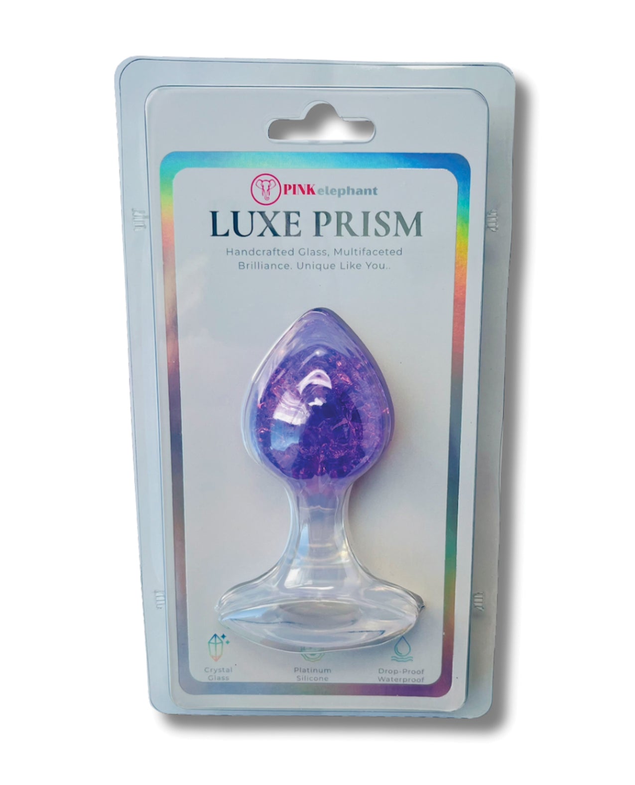 Luxe Prism Medium Plug - Light Purple