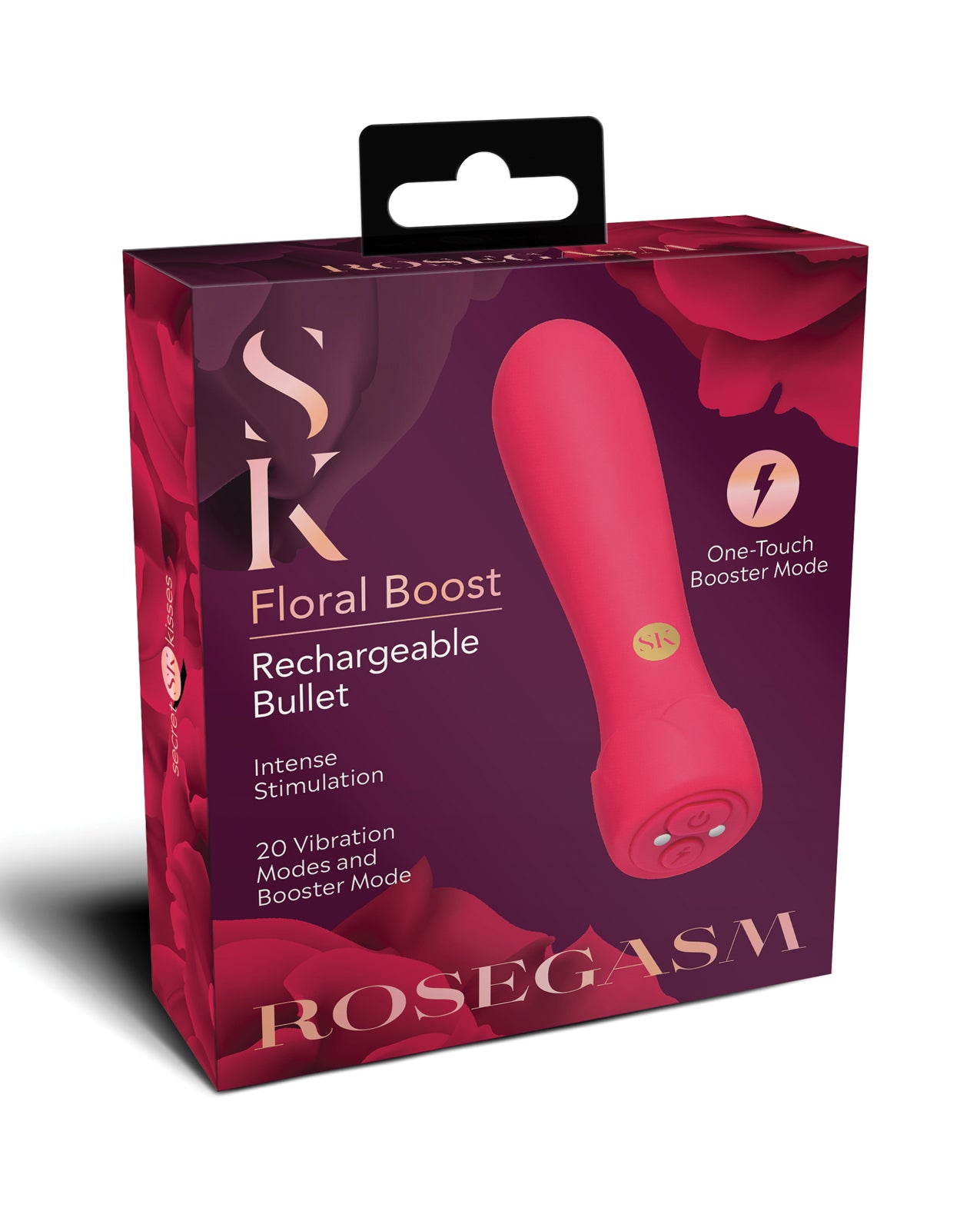 Secret Kisses Rosegasm Floral Boost Bullet