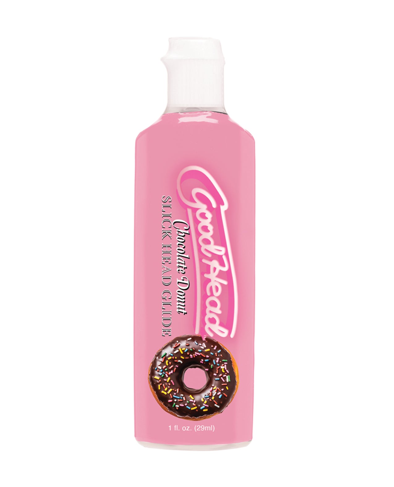 GoodHead - Chocolate Donut Blowjob Set Includes Stroker & Slick Head Glide - 1 oz Bottle Choc.