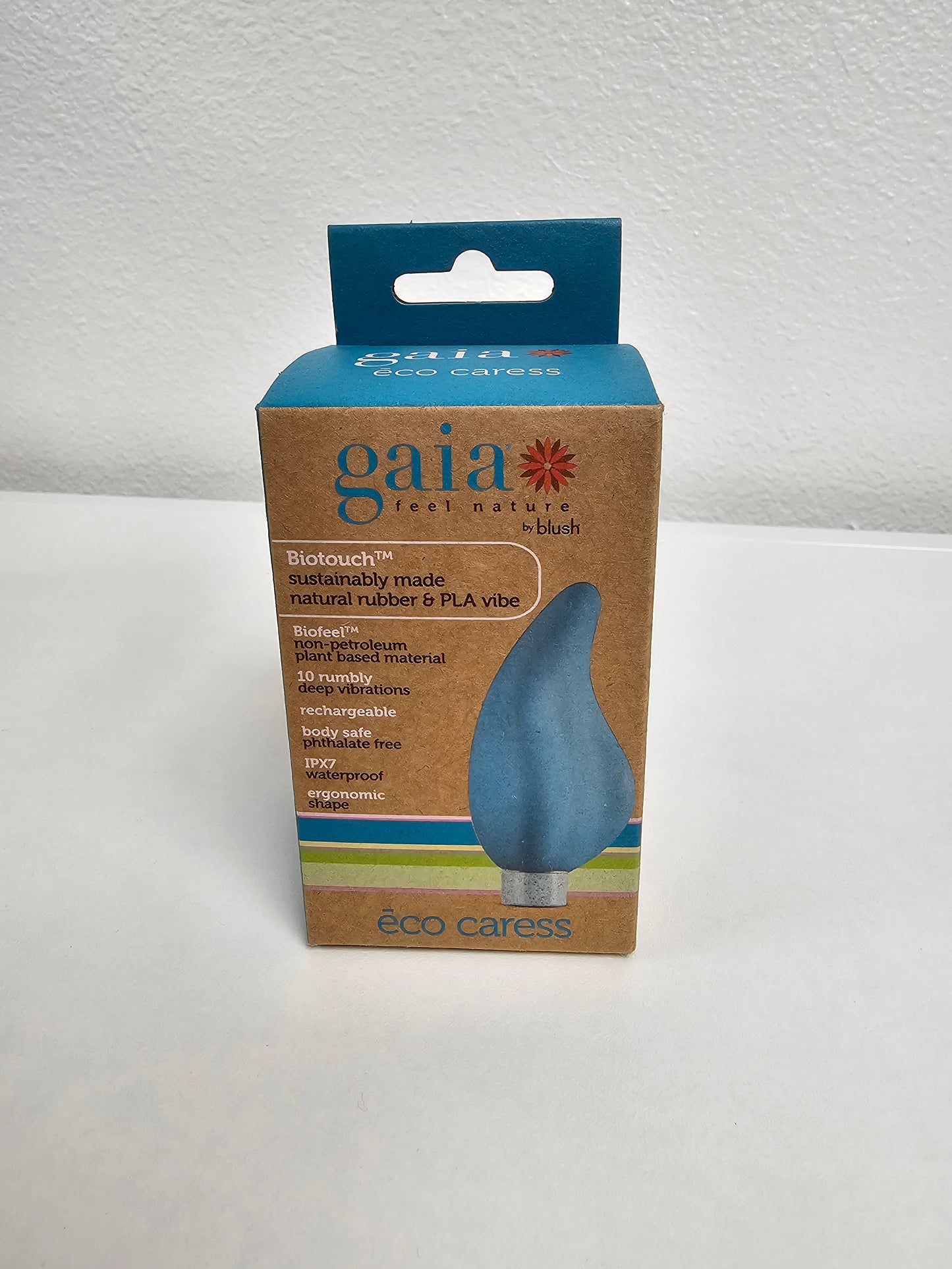 Gaia Eco Caress - Aqua by Blush Novelties