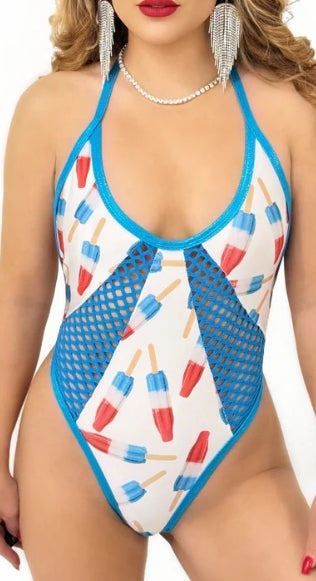 Popsicle Strappy Romper