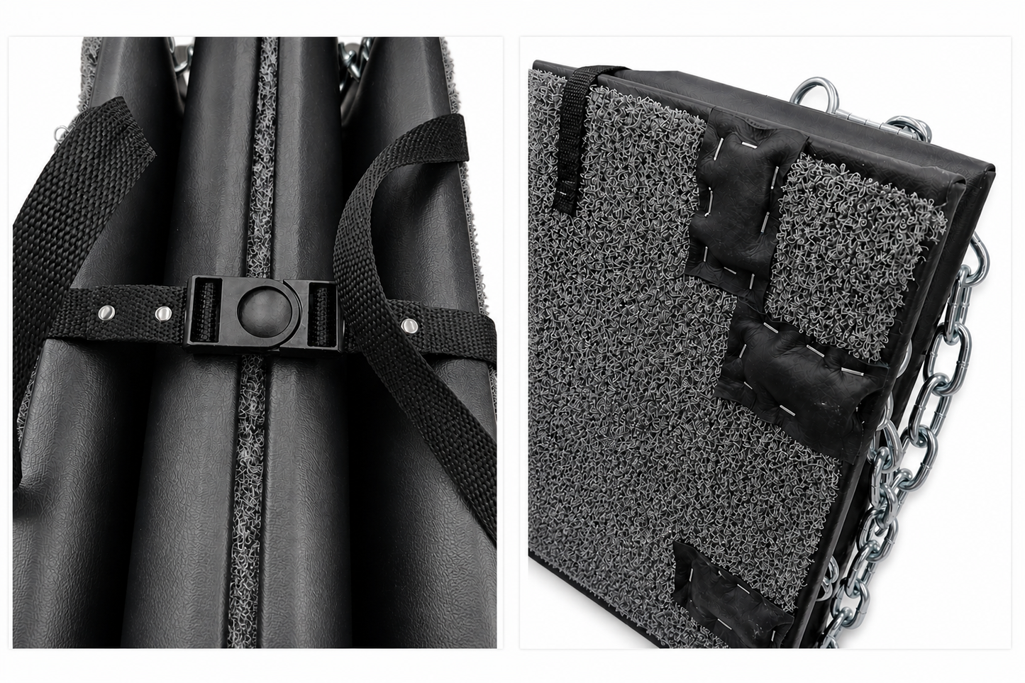 Get Fk'd- Genuine Leather Fetish BDSM Folding Dungeon Mat for Restraint by Lisa's Custom Leathercraft & Repair