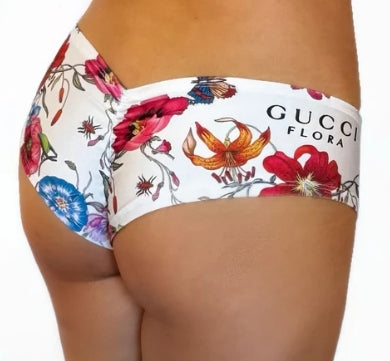 FLORAL BOOTIE SHORTS