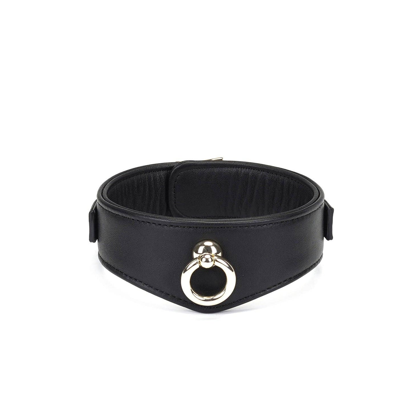 Liebe Seele- Dark Secret Black Deluxe Curved Collar with Lock