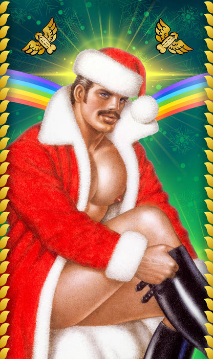 Tom of Finland "Sexy Santa" Prayer Candle
