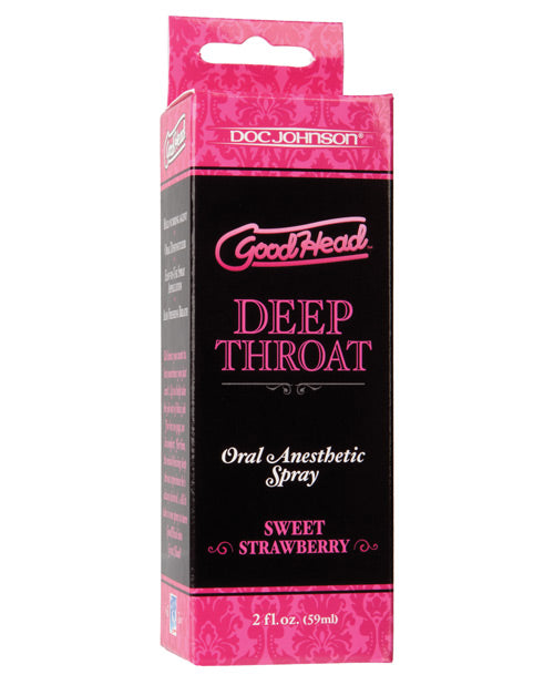 GoodHead Deep Throat Spray - Oral Pleasure Enhancer & Soothing Lubricant Formula by Eldorado Trading Company