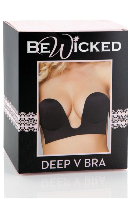 BWXB093BK Deep V Bra - Black