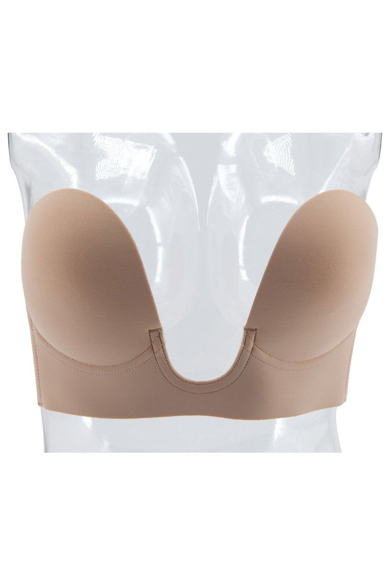 BWXB093ND Deep V Bra - Nude