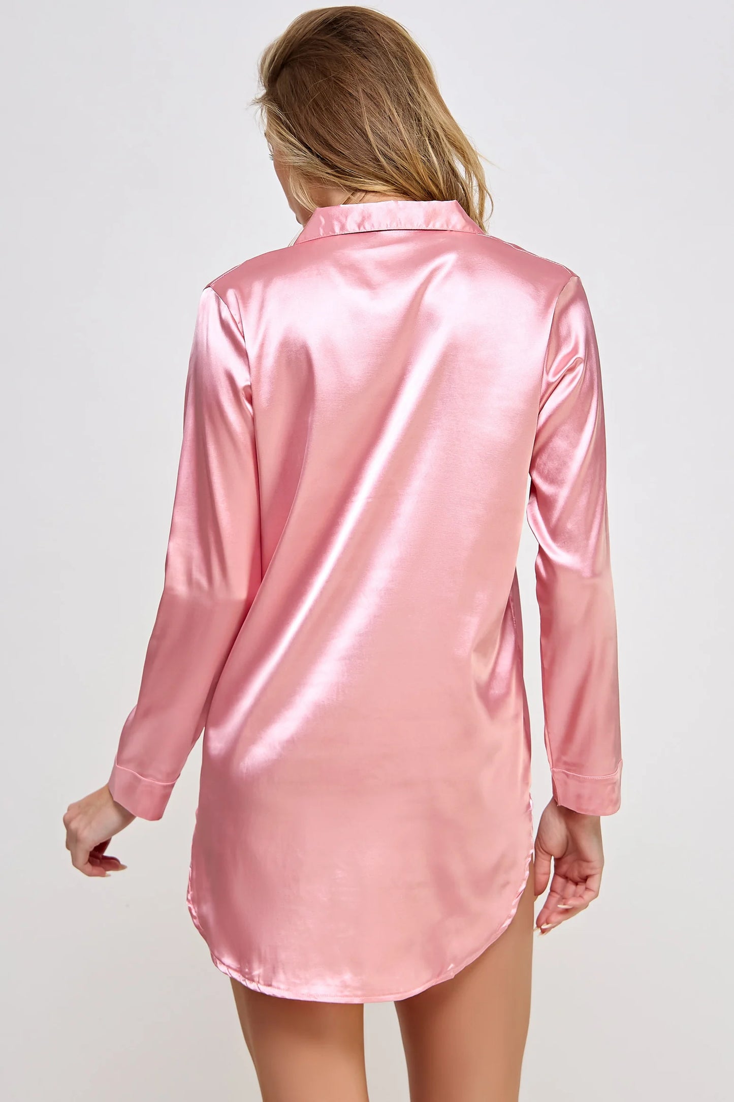 BW1788 Kimberly Satin Sleepshirt