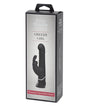 Fifty Shades of Grey Greedy Girl Rechargeable Thrusting G Spot Rabbit Vibrator - Black by Lovehoney C/o Wow Tech