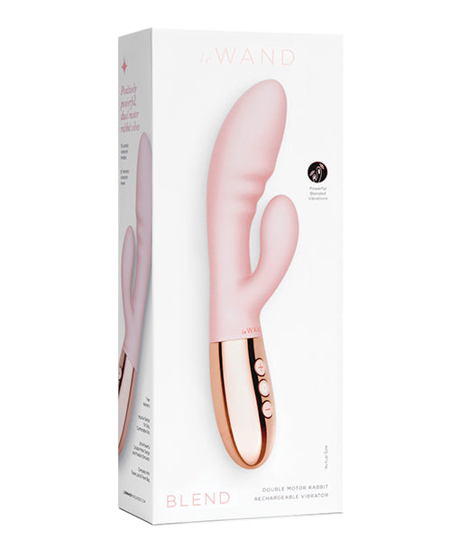 Le Wand Blend Double Motor Rabbit Rechargeable Vibrator by Cotr INC