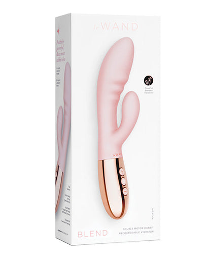 Le Wand Blend Double Motor Rabbit Rechargeable Vibrator by Cotr INC