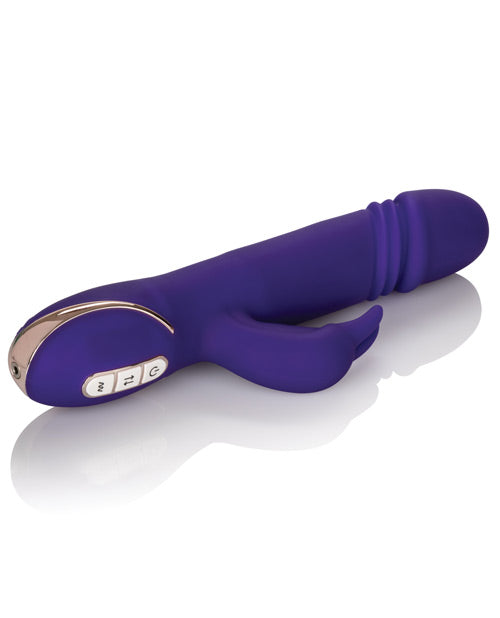 Jack Rabbit Signature Silicone Thrusting Rabbits - Purple by California Exotic Novelties