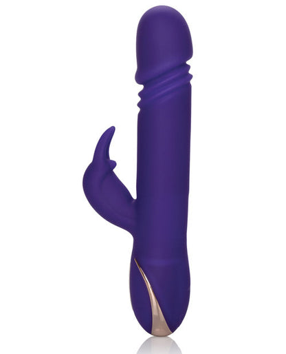 Jack Rabbit Signature Silicone Thrusting Rabbits - Purple by California Exotic Novelties