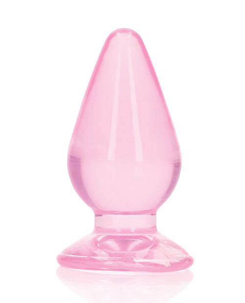 Shots Realrock Crystal Clear Anal Plug by Shots America LLC