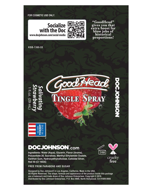Good Head Tingle Spray by Doc Johnson