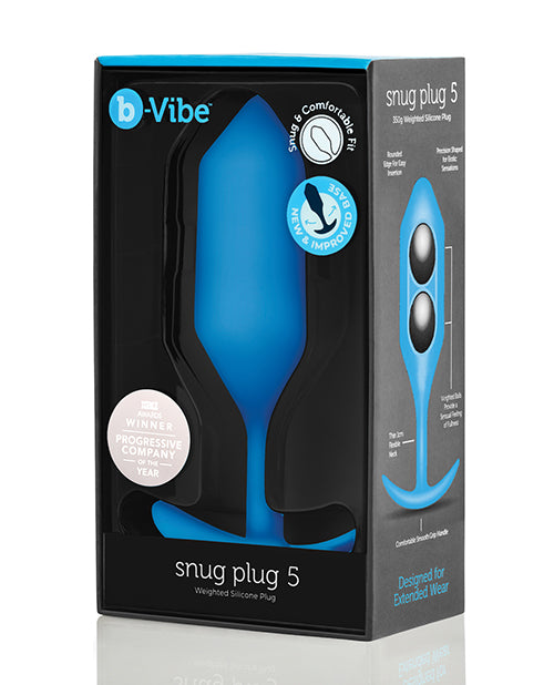 B-vibe Weighted Snug Plug 5 - 350 G by Cotr INC