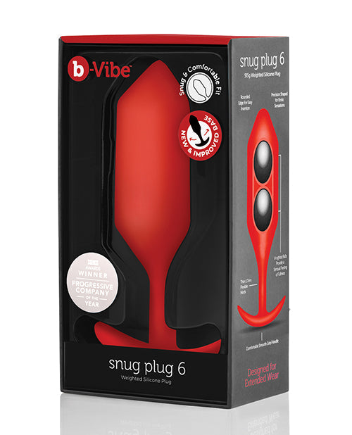 B-vibe Weighted Snug Plug 6 - G by Cotr INC
