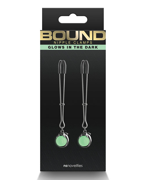 Bound Nipple Clamps - Gunmetal by Ns Novelties INC