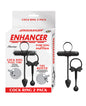 Enhancer Cockring 2 Pack - Black by Nasstoys