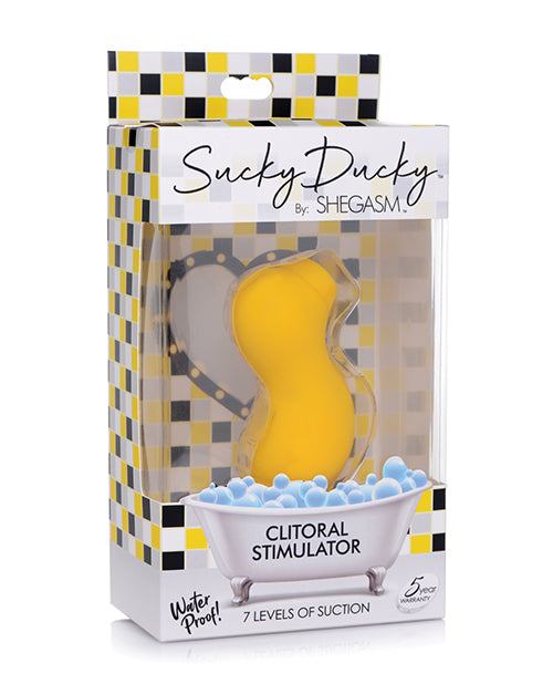 Inmi Shegasm Sucky Ducky Silicone Clitoral Stimulator by Xr LLC