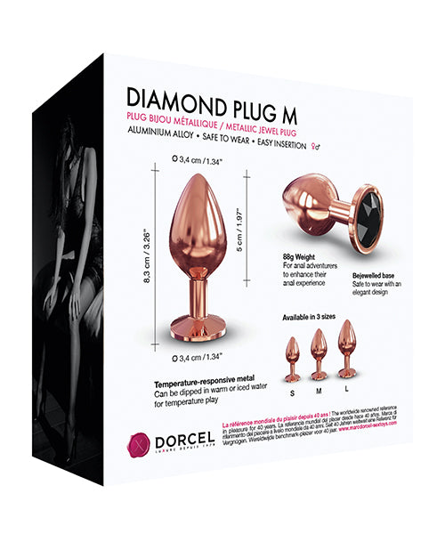 Dorcel Aluminium Bejeweled Diamond Plug by Lovely Planet