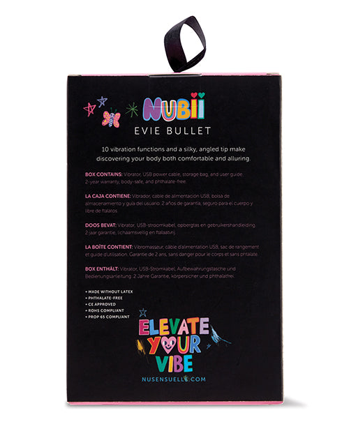 Nu Sensuelle Evie 5 Speed Nubii Bullet by Novel Creations Usa INC