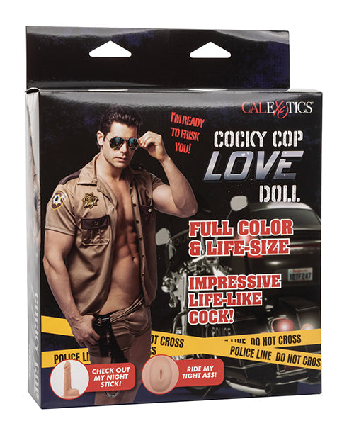 Cocky Cop Love Doll - Ivory by California Exotic Novelties