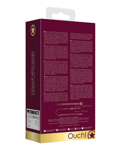 Shots Ouch Halo Collar W/leash by Shots America LLC