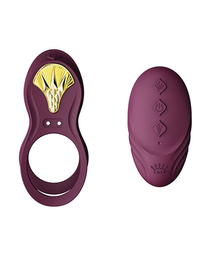 Zalo Bayek Vibrating Couples Ring W/remote by Zalo