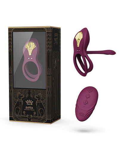 Zalo Bayek Vibrating Couples Ring W/remote by Zalo