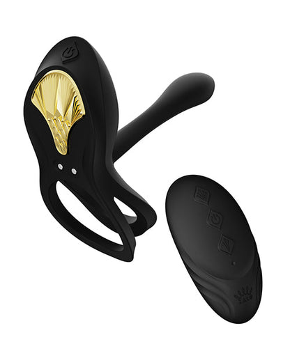 Zalo Bayek Vibrating Couples Ring W/remote by Zalo