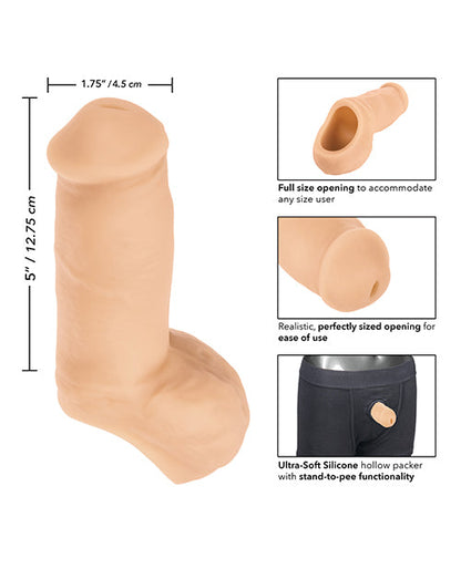 Packer Gear 5" Ultra Soft Silicone Stp by California Exotic Novelties
