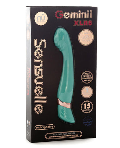 Sensuelle Geminii Xlr8 Turbo Boost G Spot by Novel Creations Usa INC
