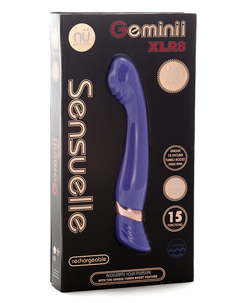 Sensuelle Geminii Xlr8 Turbo Boost G Spot by Novel Creations Usa INC