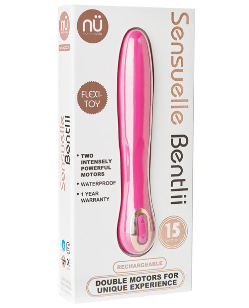 Sensuelle Bentlii 2 Motors Flexible Vibe by Novel Creations Usa INC