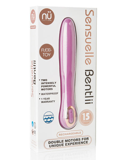 Sensuelle Bentlii 2 Motors Flexible Vibe by Novel Creations Usa INC