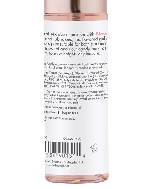 Cgc Blow Me Oral Sex Gel - 2 Oz by Classic Brands